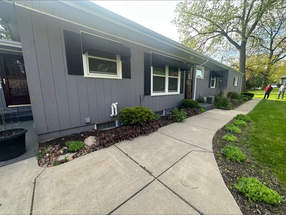 New siding, soffit, and fascia on a ranch home in Greendale, WI
